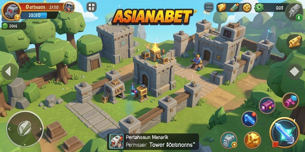 Gameplay menegangkan dengan strategi Tower Defense yang mendebarkan.
