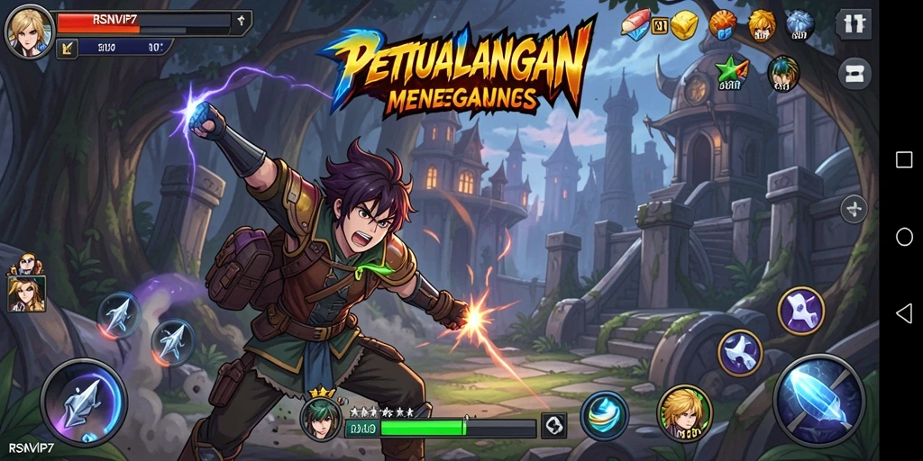 Tangkapan layar gameplay RSNVIP7 yang memukau dan penuh aksi.