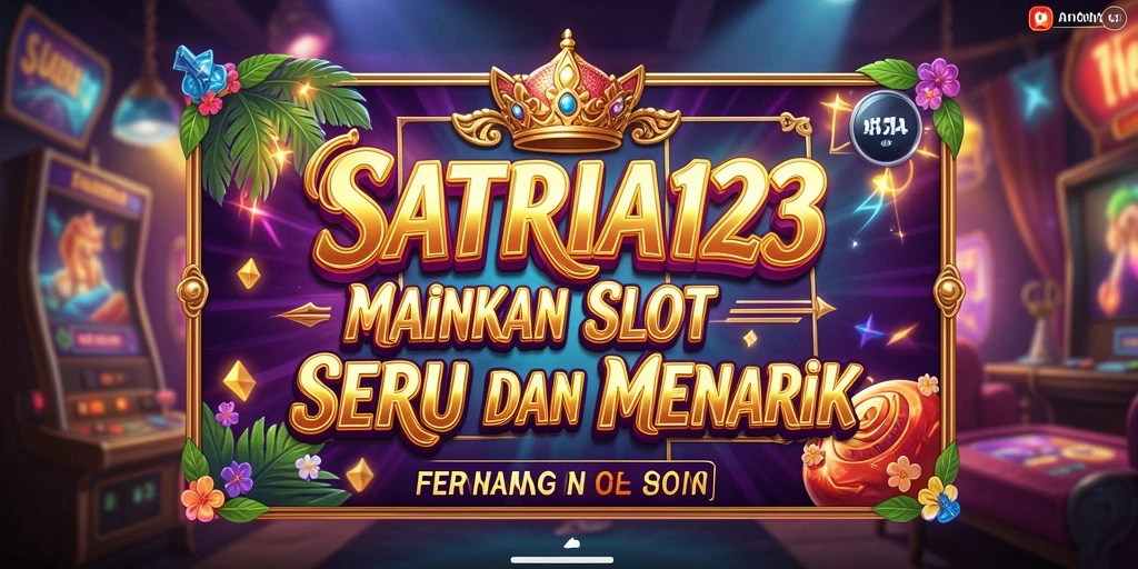 Tampilan gameplay SATRIA123 dengan mesin Slot yang menarik.