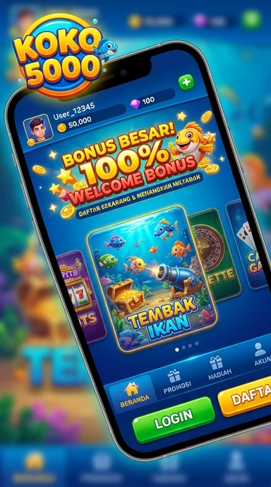 Pengguna menikmati pengalaman aman saat mengunduh aplikasi di koko5000.